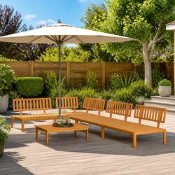 Your New 5-Piece Outdoor Sofa Set Awaits