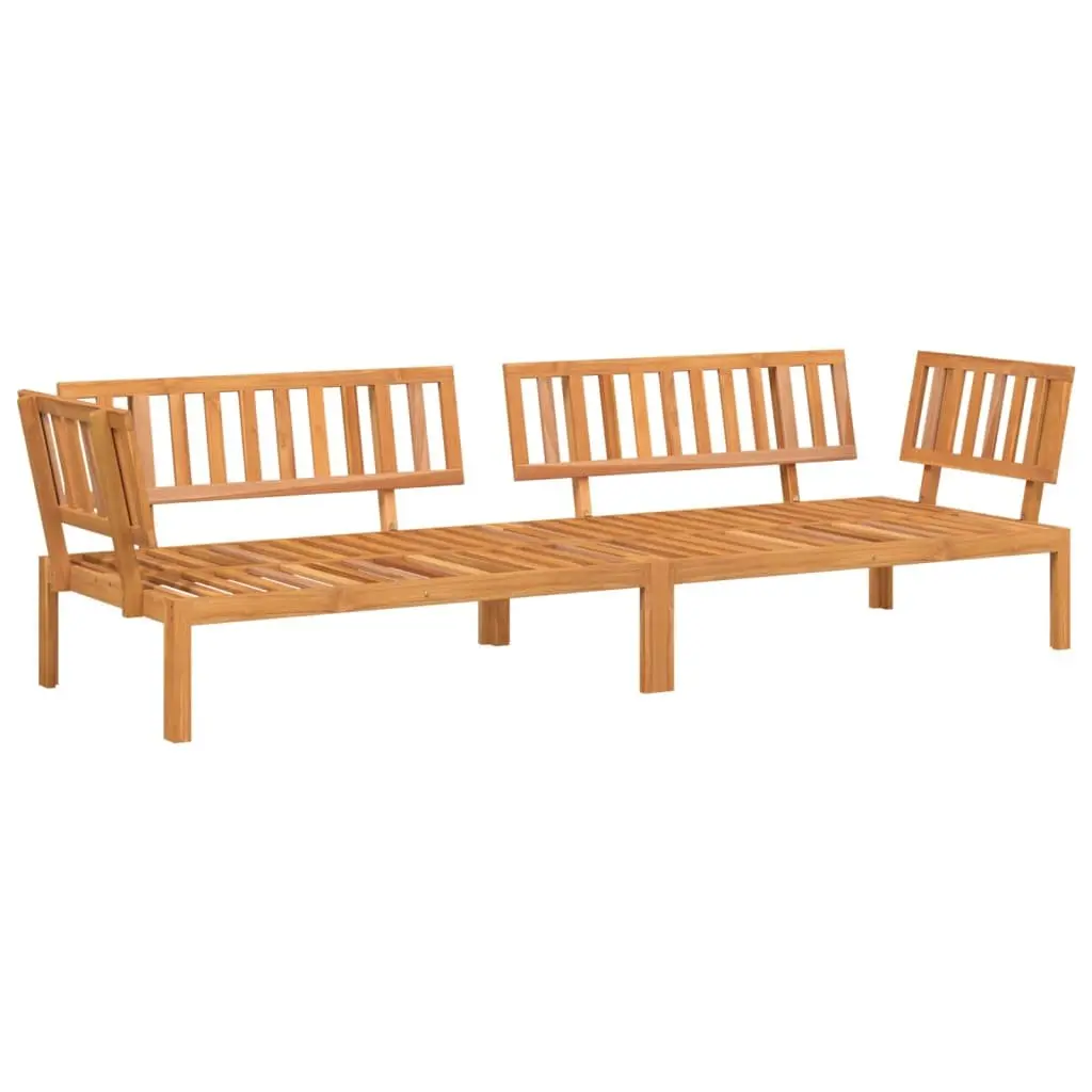Outdoor Corner Sofa Set in Acacia Wood