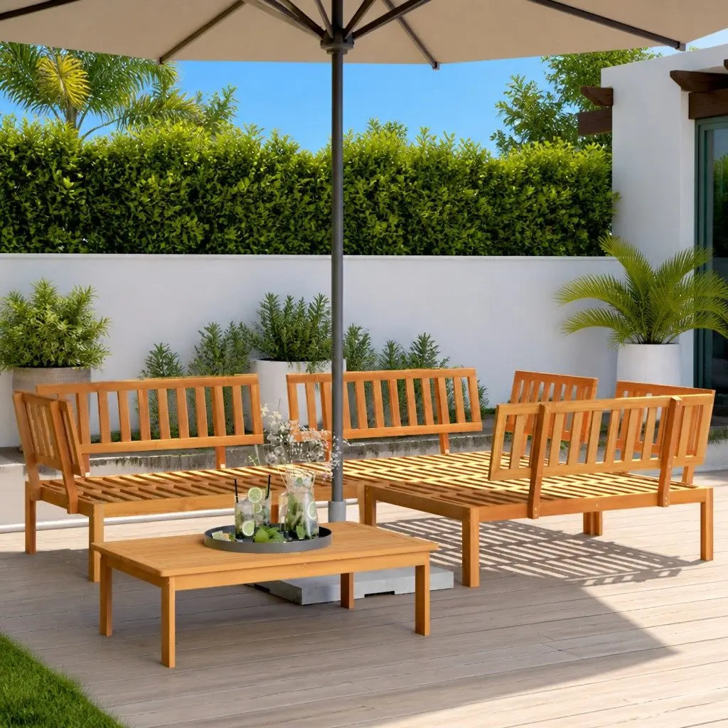 4 Piece Outdoor Sofa Set