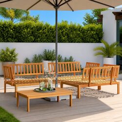 Your New Favorite 4 Piece Outdoor Sofa Set
