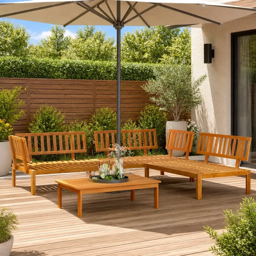 Outdoor 4-Piece Sofa Set