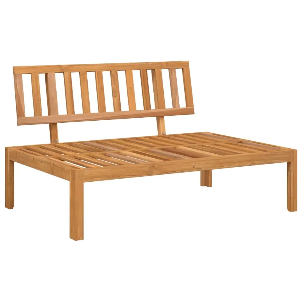 Outdoor Garden Pallet Middle Sofas 2pcs Backrest Cushion Seating Set