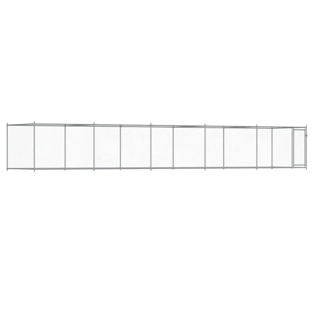 Dog Cage Galvanised Steel Outdoor Exercise Pen 10 x 2 x 1.5 m