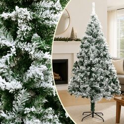 Your Perfect 240cm Flocked Christmas Tree Awaits