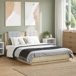 Your New Sonoma Oak Bed Frame with Headboard