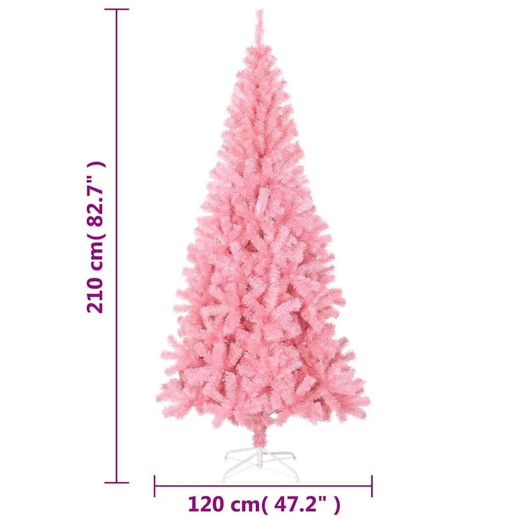 210cm Pink Christmas Tree