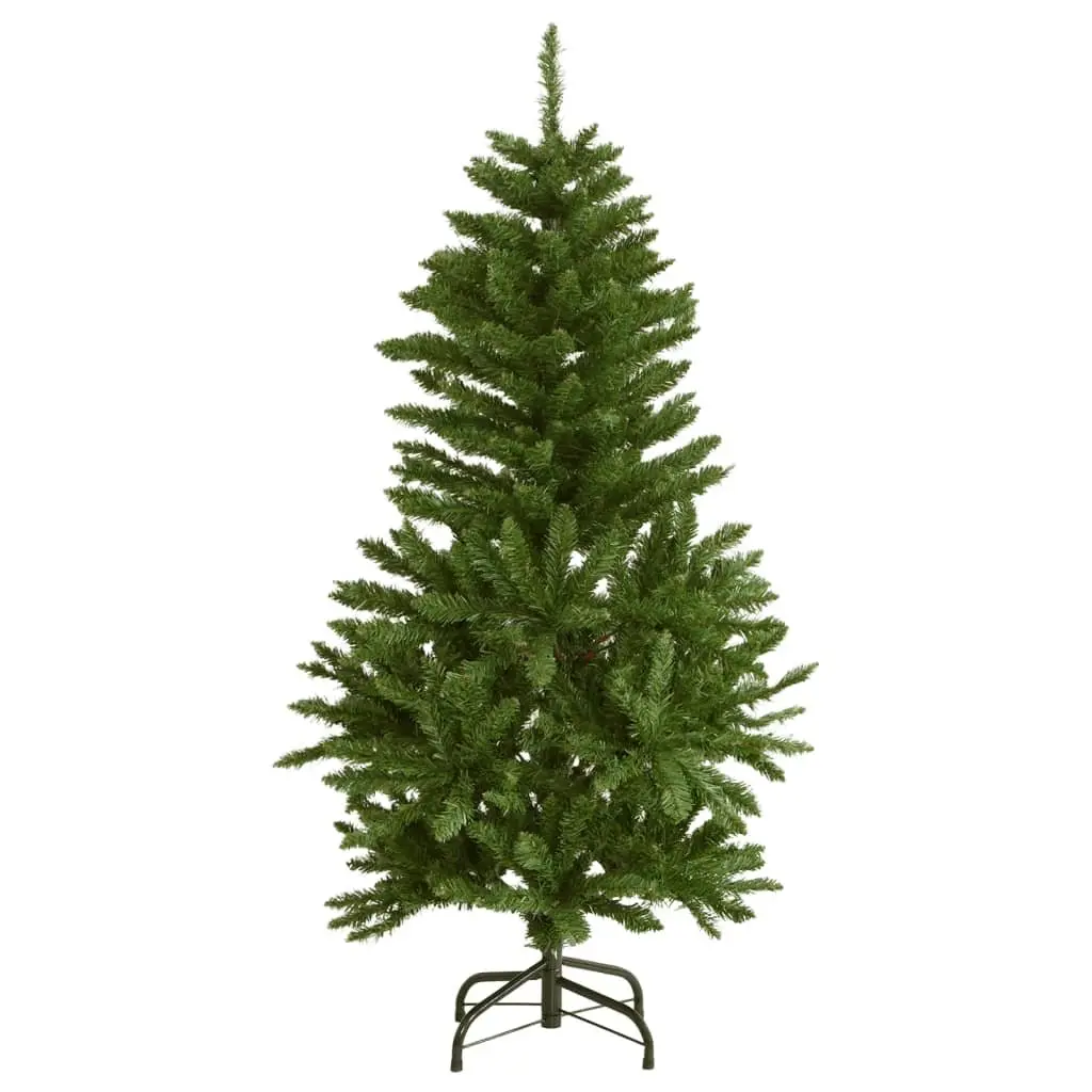 Artificial Hinged Christmas Tree 150cm 150 LEDs 8 Lighting Modes Holiday