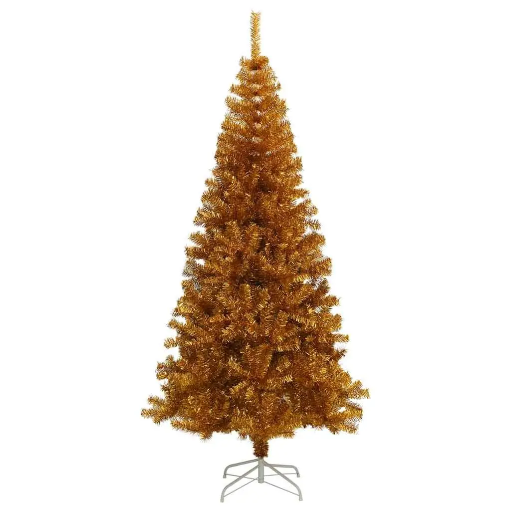 Artificial Christmas Tree 180cm Gold Seasonal Holiday Home Decoration Indoor