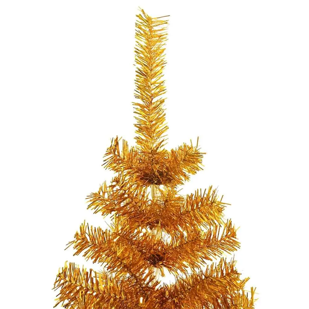 Artificial Christmas Tree 180cm Gold Seasonal Holiday Home Decoration Indoor