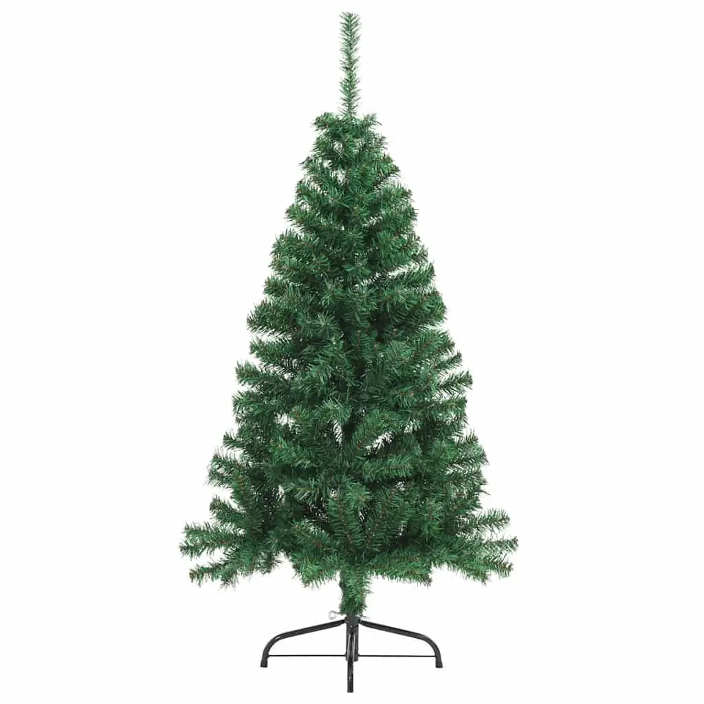 Artificial Half Christmas Tree Space-Saving 150cm Green PVC
