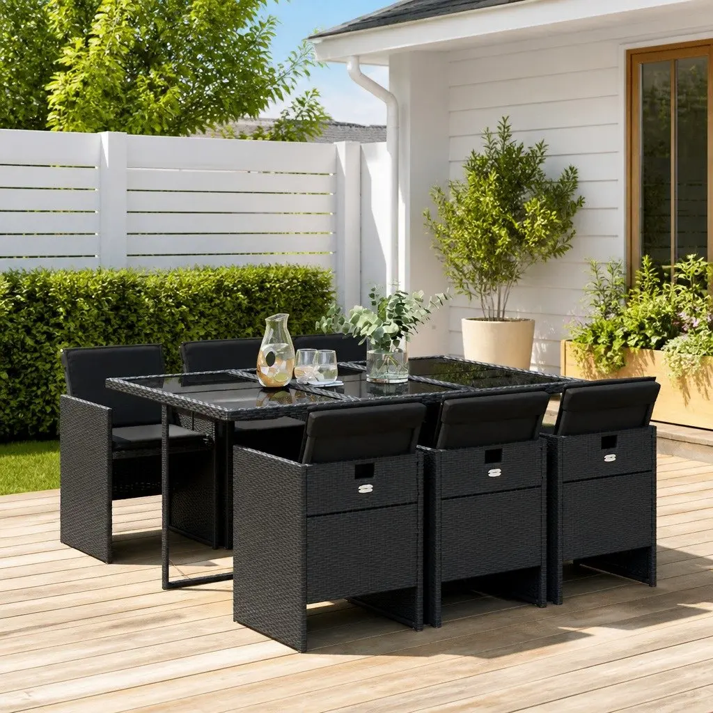 7 Piece Garden Dining Set