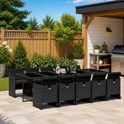Create Memorable Meals with Our 11 Piece Garden Dining Set