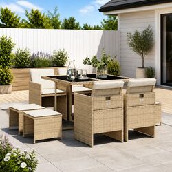 Your Perfect 9 Piece Outdoor Dining Set Awaits