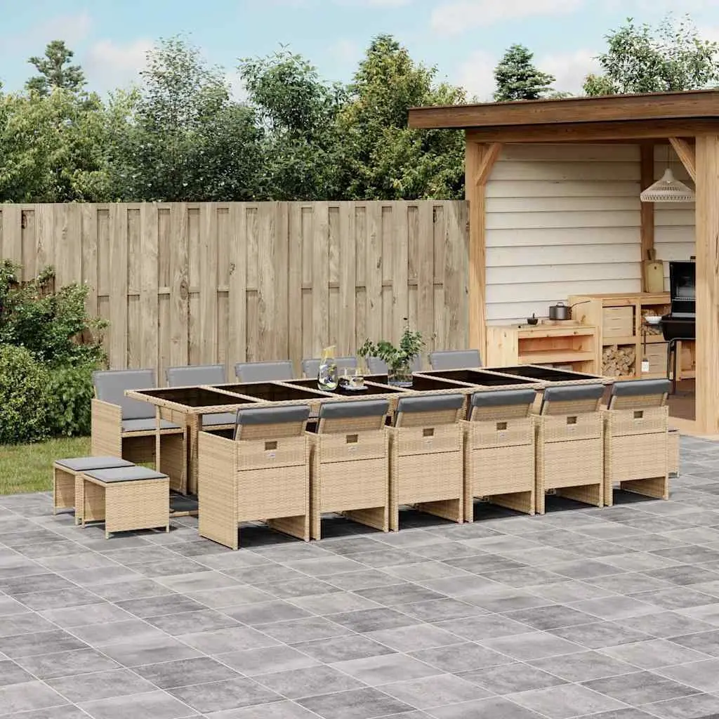 17 Piece Garden Dining Set