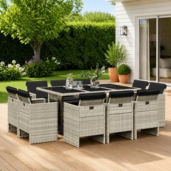 Your Ideal 11-Piece Garden Dining Set Awaits