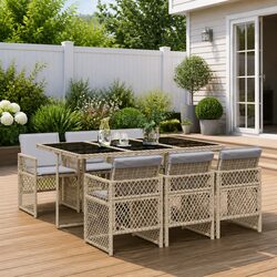 Make Your Outdoor Area Inviting with This Dining Set