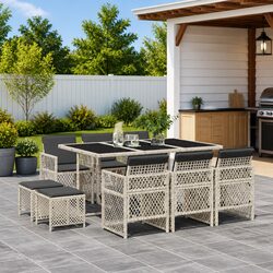 You're Going to Love This 11 Piece Garden Dining Set