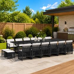 Your New Favorite Outdoor Dining Set - 17 Pieces