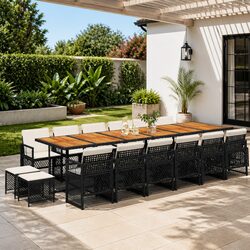 Your Perfect 17-Piece Outdoor Dining Set Awaits