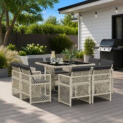 Your Perfect 9-Piece Garden Dining Set Awaits