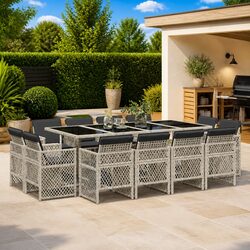 Friendly 13-Piece Garden Dining Set to Enhance Your Space