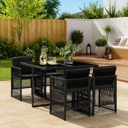 Friendly 5-Piece Outdoor Dining Set for Your Gatherings