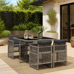 Friendly 5 Piece Outdoor Dining Set for You
