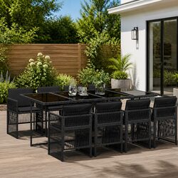 Make the Most of Your Outdoor Dining with a 9-Piece Set
