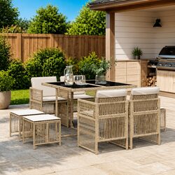 Join Friends for Outdoor Dining with This 9 Piece Set