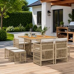 Your Perfect 9 Piece Garden Dining Set Awaits
