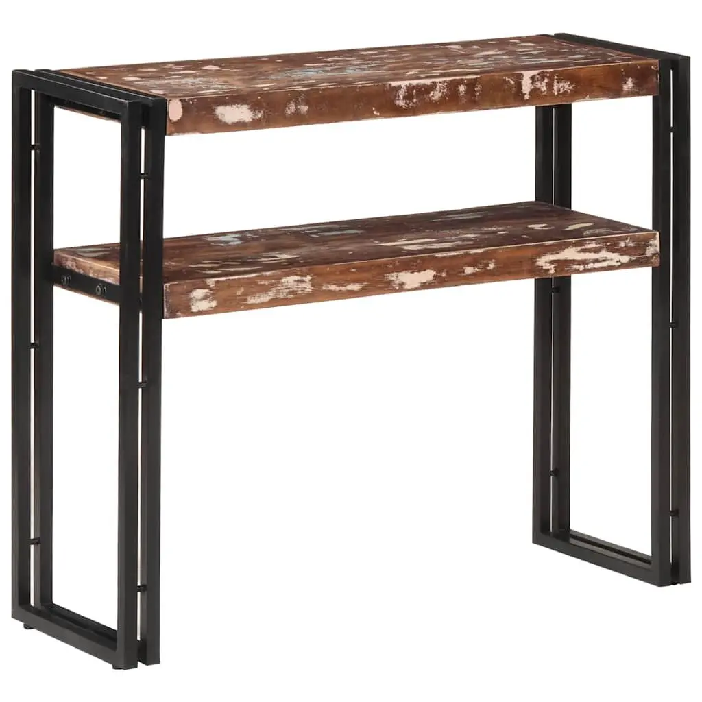 Console Table 90x30x75cm Solid Reclaimed Wood Hallway Entryway Sideboard Shelf