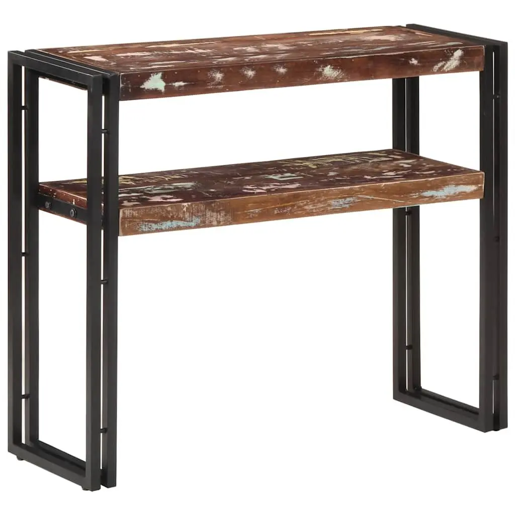 Console Table 90x30x75cm Solid Reclaimed Wood Hallway Entryway Sideboard Shelf