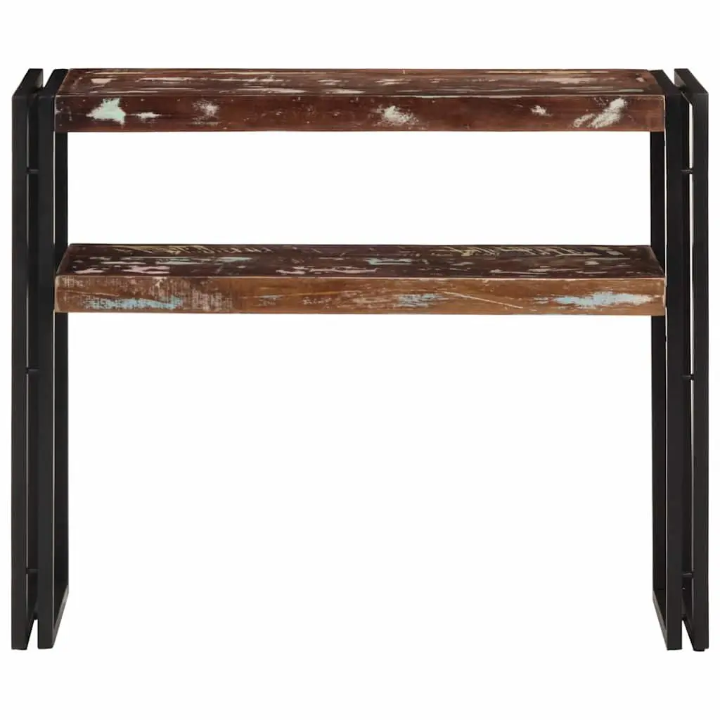 Console Table 90x30x75cm Solid Reclaimed Wood Hallway Entryway Sideboard Shelf