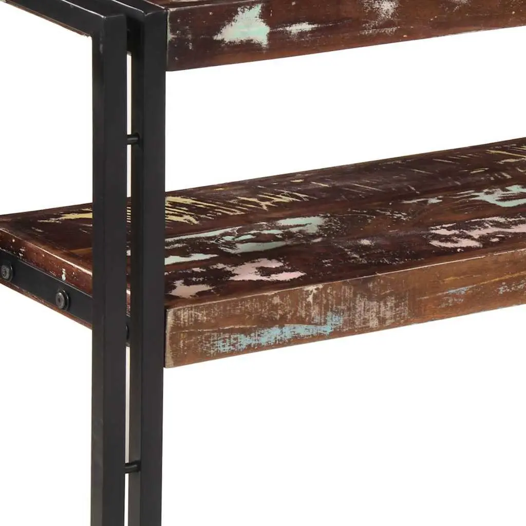 Console Table 90x30x75cm Solid Reclaimed Wood Hallway Entryway Sideboard Shelf