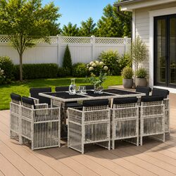 Your Ideal 11-Piece Outdoor Dining Set Awaits