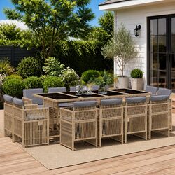 Your Ideal Garden Dining Set: 13 Pieces for Comfort