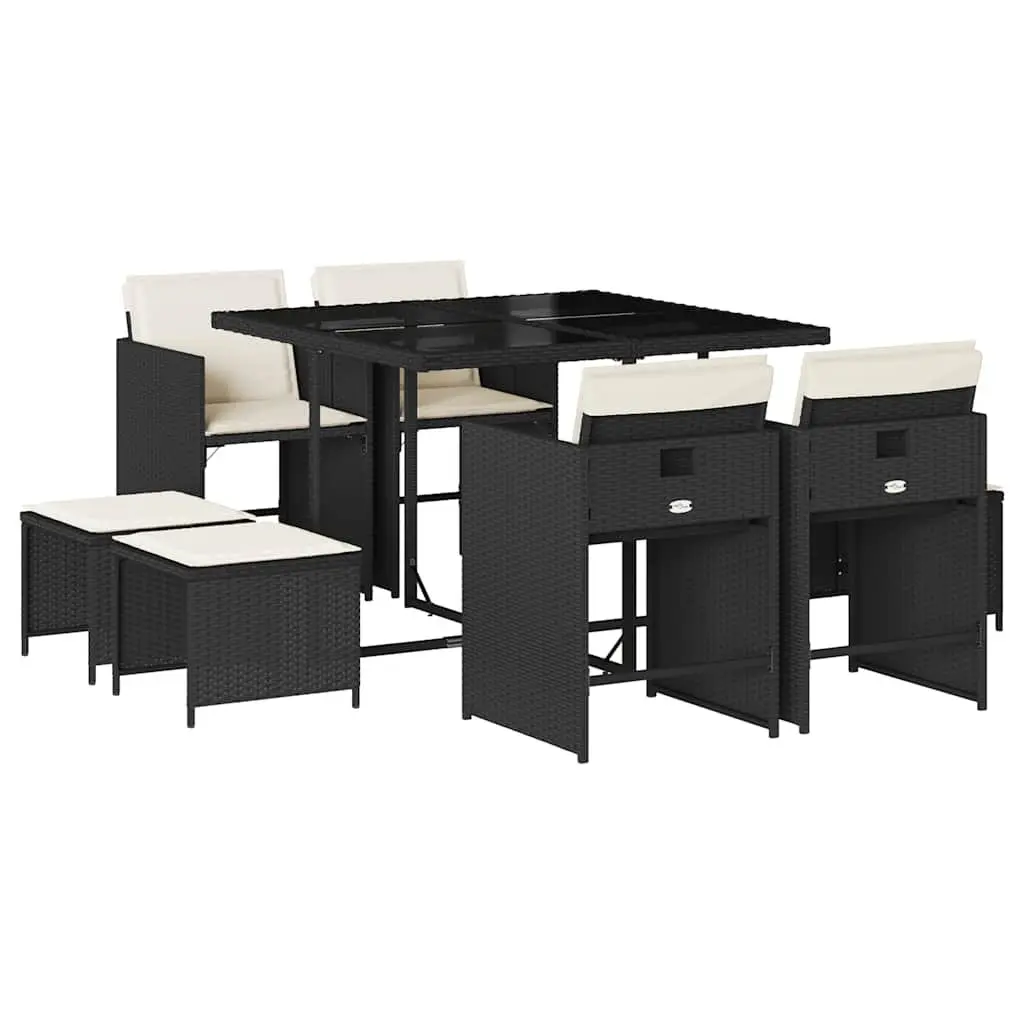 9 Piece Dining Set for Outdoor Enjoyment