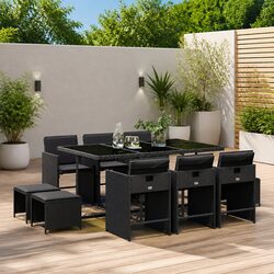 Your Outdoor Dining Solution: 11-Piece Set