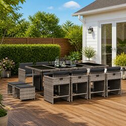 Your Perfect 13 Piece Garden Dining Set Awaits You