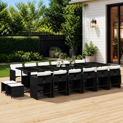 Friendly 17 Piece Outdoor Dining Set for Your Gatherings