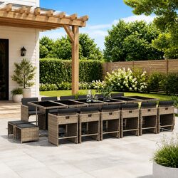 Your Ideal 17 Piece Garden Dining Set for Patio Meals