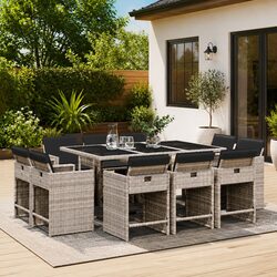 Find Your Perfect 11 Piece Outdoor Dining Set with Comfort