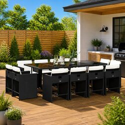 Your Ideal 13 Piece Outdoor Dining Set Awaits