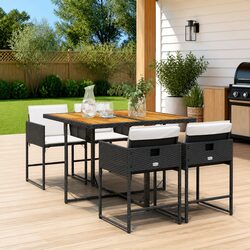 Your Friendly 5 Piece Garden Dining Set Awaits