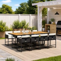 Your Perfect 9 Piece Outdoor Dining Set Awaits