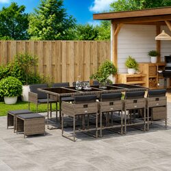 Your Friendly Outdoor Dining Companion: 13 Piece Set