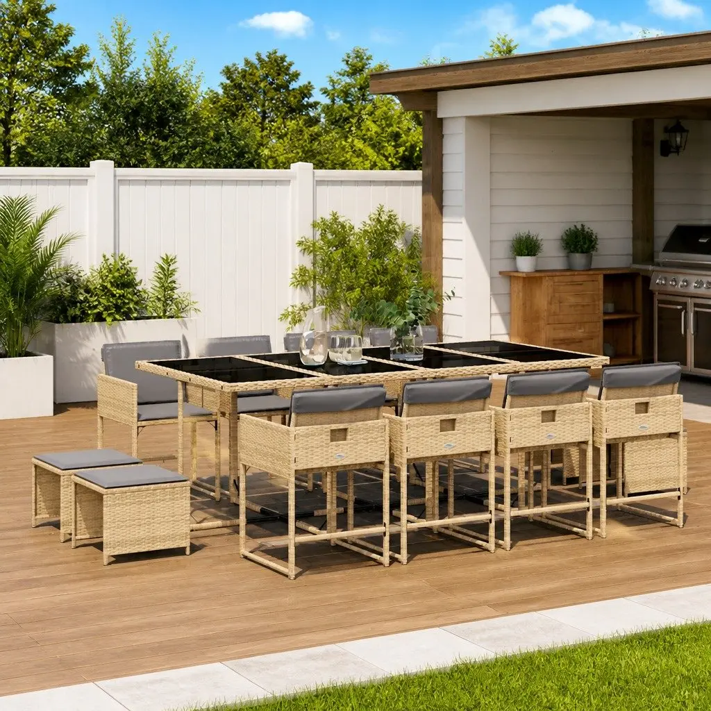 13 Piece Outdoor Dining Set