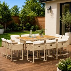 Your Ideal 11 Piece Garden Dining Set Awaits