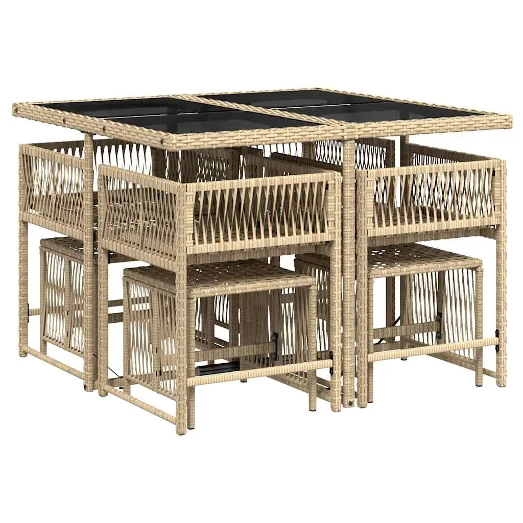 9 Piece Outdoor Dining Set