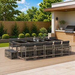 Your Perfect 15-Piece Outdoor Dining Set Awaits
